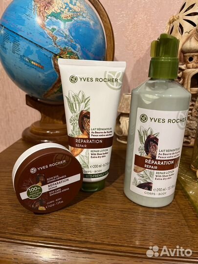 Ив Роше крем для тела с Карите био