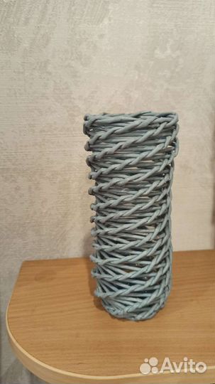 Плетение из бумажной лозы