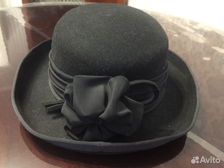 Шляпка женская фетровая