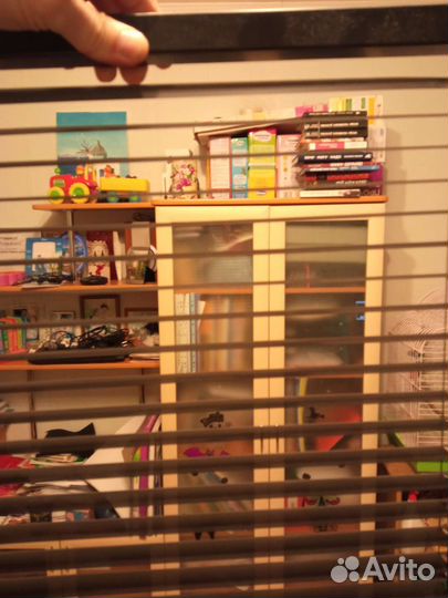 Жалюзи горизонтальные чёрные