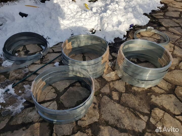 Металл, полоса 50мм/0,6мм оцинковка