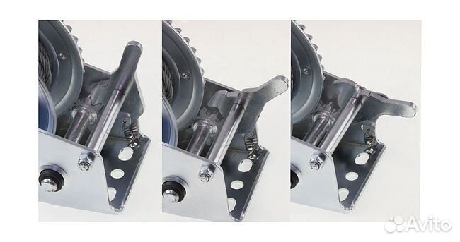 Лебедка для прицепа 1200 lbs (545 кг) с тросом