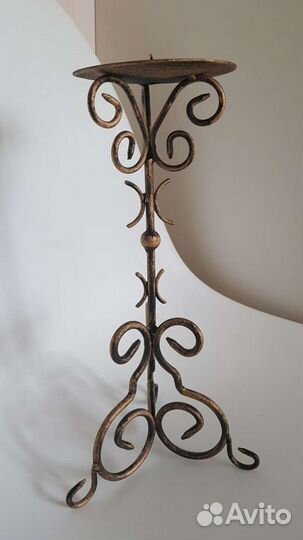 Подсвечник металл 30 см