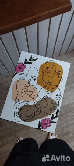 Картина одной линией