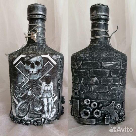 Бутылка байкеру