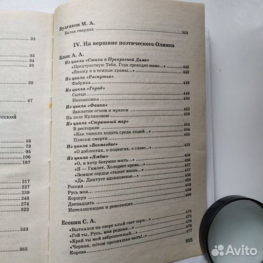 Хрестоматия по литературе 11 кл