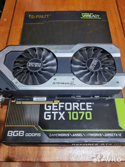 Palit Geforce GTX 1070 Jetstream 8GB