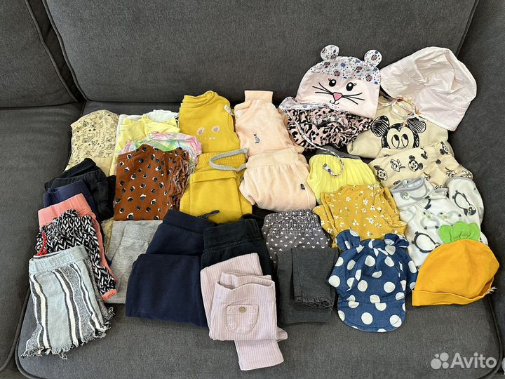 Детские вещи пакетом на девочку 92 98