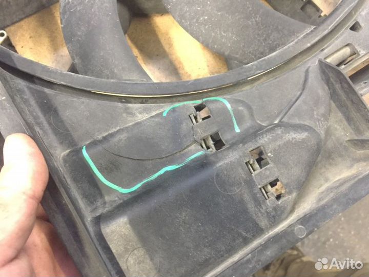 Вентилятор радиатора Audi A8 4H2 cdra 2010-2017