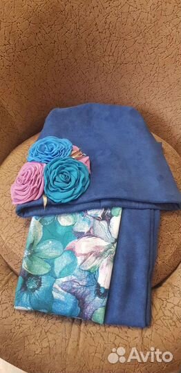 Шапка и снуд женский