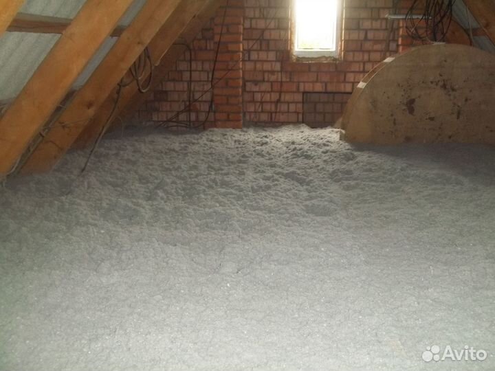 Эковата. Бесшовное утепление дома и дачи