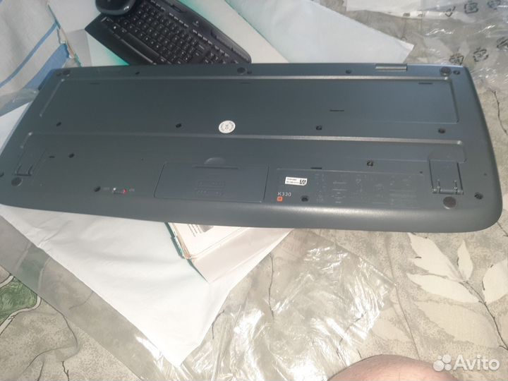 Беспроводная клавиатура и мышь logitech