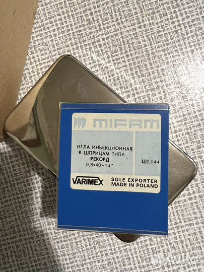 Шприцы, иглы ссср/Чехословакия