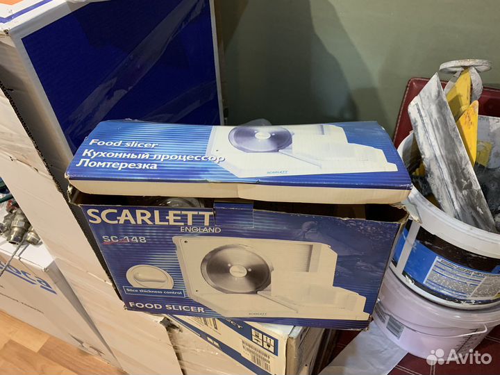 Кухонный процессор ломтерезка scarlett