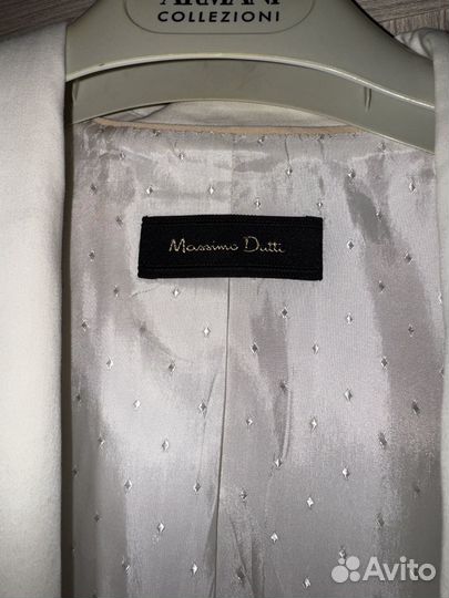 Пиджак белый massimo dutti