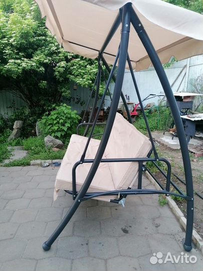 Качели садовые нс-101 раскладываются в крова