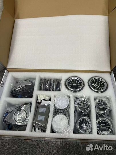 Тюнинг салона Mercedes w213 бурмистр