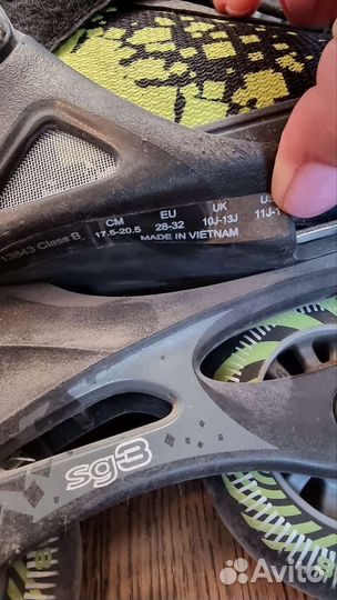 Ролики rollerblade детские