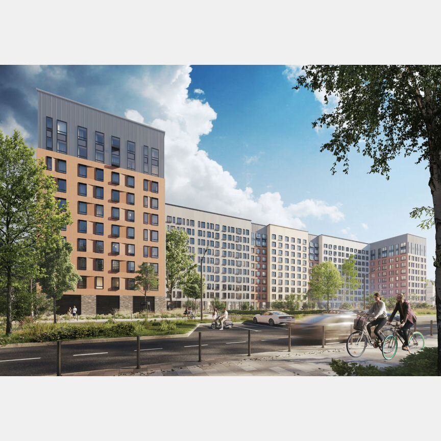 1-к. квартира, 63,9 м², 10/10 эт.