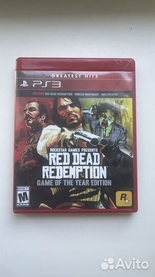 RED dead redemption game of the year edition