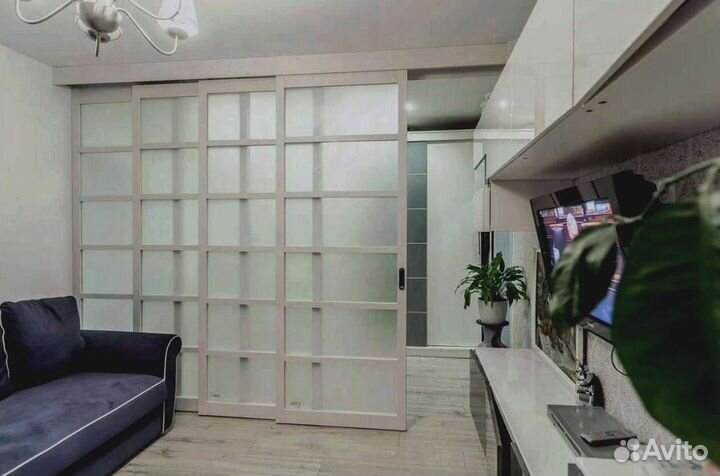 Раздвижная перегородка Доставка, установка