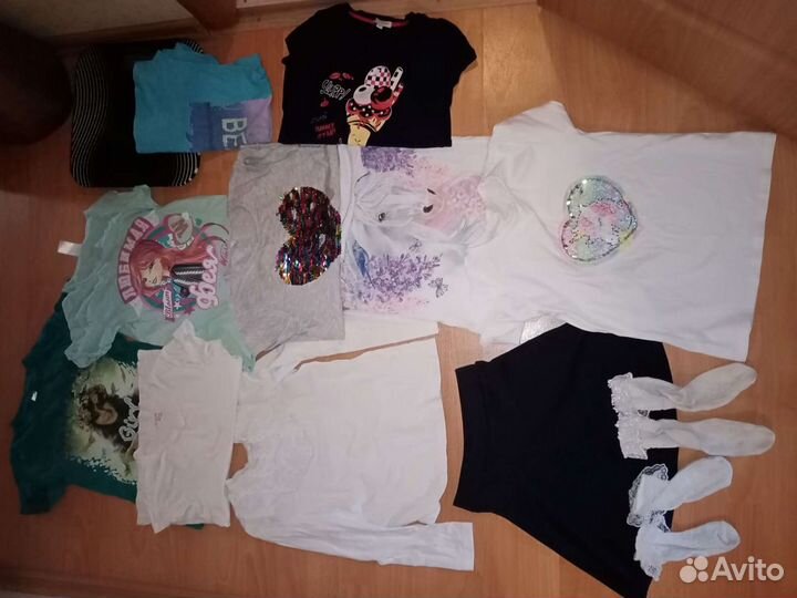 Пакет вещей для девочки 122 128