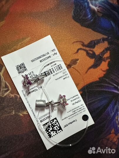 Серьги-пусеты из серебра sokolov 94023338