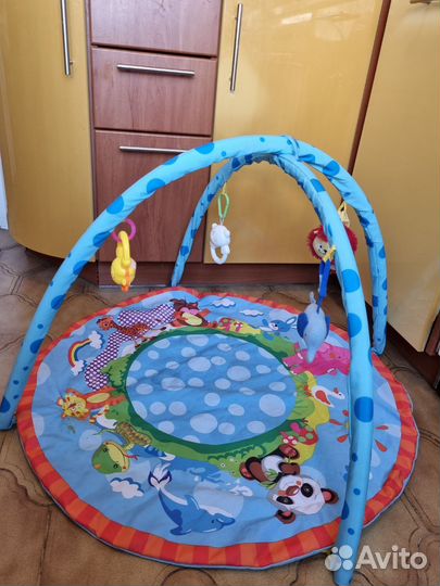 Развивающий коврик для новорожденных