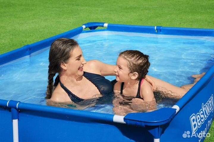 Бассейн 56401 каркасный Bestway 221 х 150 х 43 см