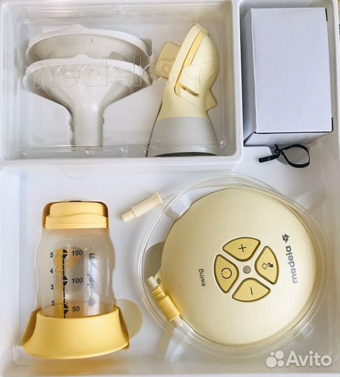 Молокоотсос medela swing flex электрический