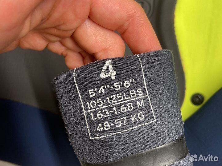 Гидрокостюм Roxy женский 3/2 размер 4