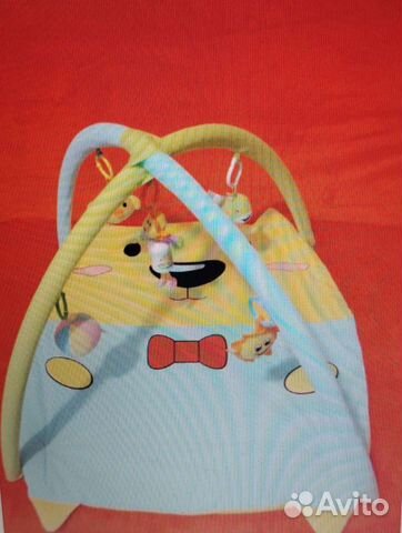 Развивающийся коврик новый