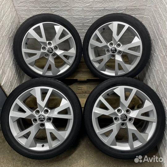 Комплект колес skoda, vw r17