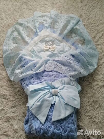 Конверт на выписку для мальчика, зима