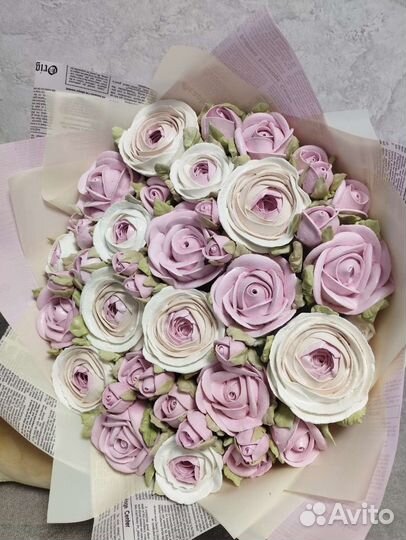 Зефирные букеты на заказ