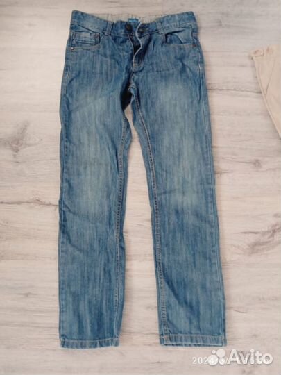Джинсы, брюки, 140-146