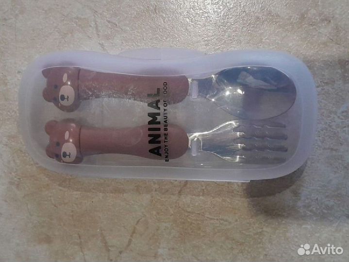 Детские ложка и вилка