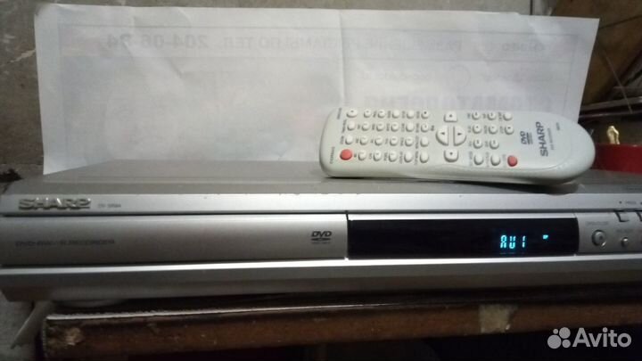 DVD рекордер,плеер sharp