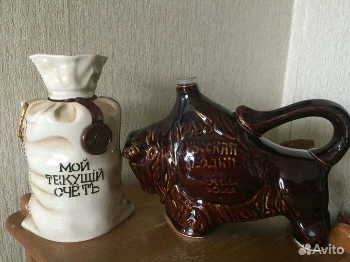 Декоративные бутылки и штофы