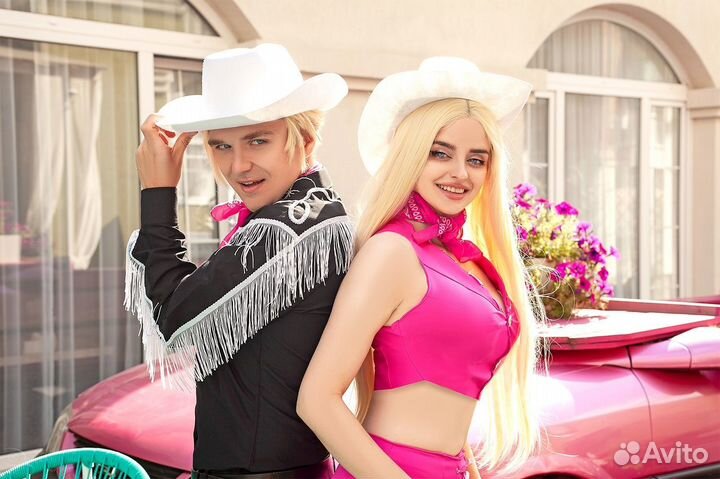 Косплей Барби ковбой по фильму 2023