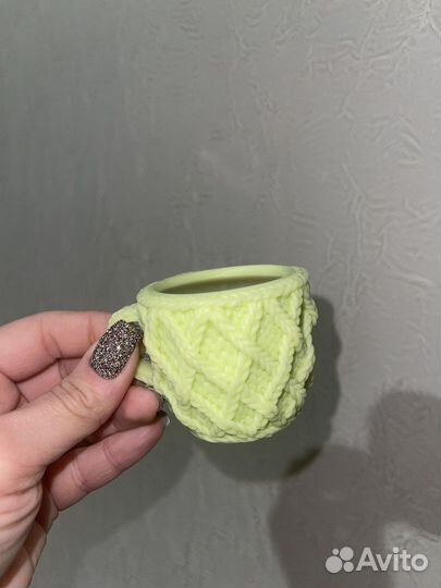 Чашка кофе с блюдцем мыло ручной работы