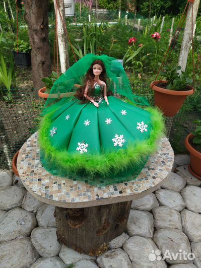 Кукла светильник ручной работы