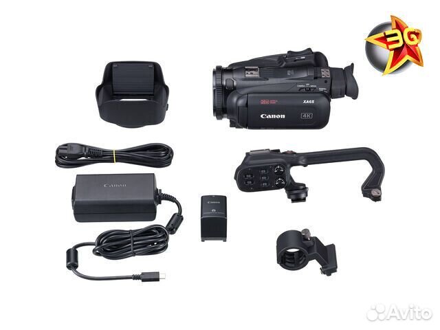 Видеокамера Canon XA65 Black