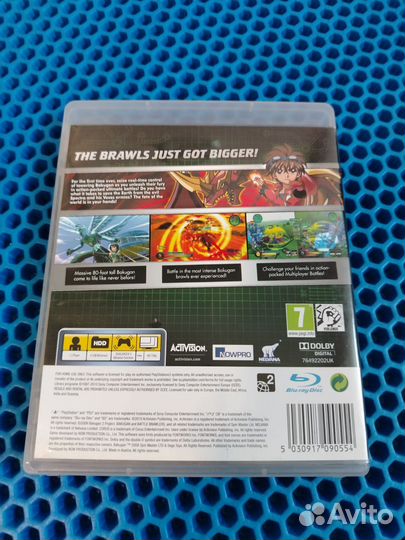 Диск Bakugan игра ps3