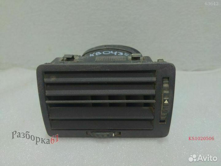 Воздуховод панели skoda octavia A4 Левый