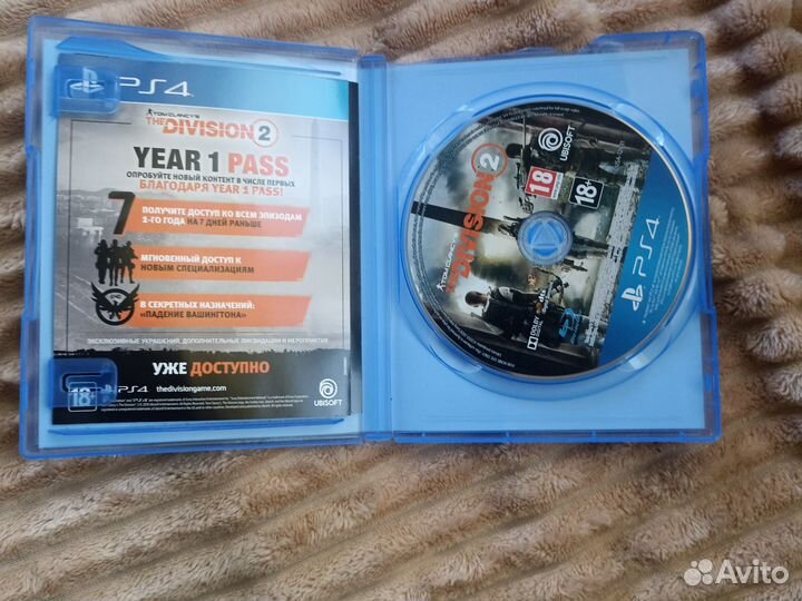 Игры ps 4 Tom clancy's The Division 2
