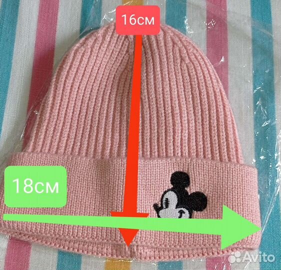 Новая. Шапочка для девочки