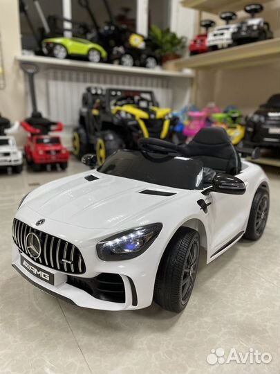 Электромобиль детский Mersedes Benz G63 гелик новы