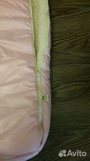 Теплый конверт в коляску, санки из овчины