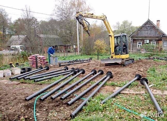 Винтовые сваи